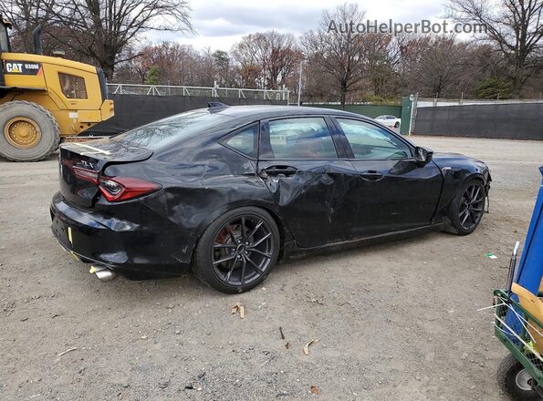 19UUB5F54MA003299 2021 ACURA TLX Черный Задняя правая четверть
