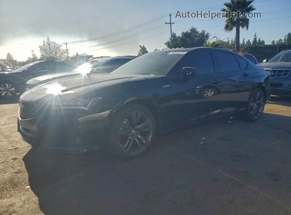 19UUB5F57PA001633 2023 ACURA TLX Black Przód lewy