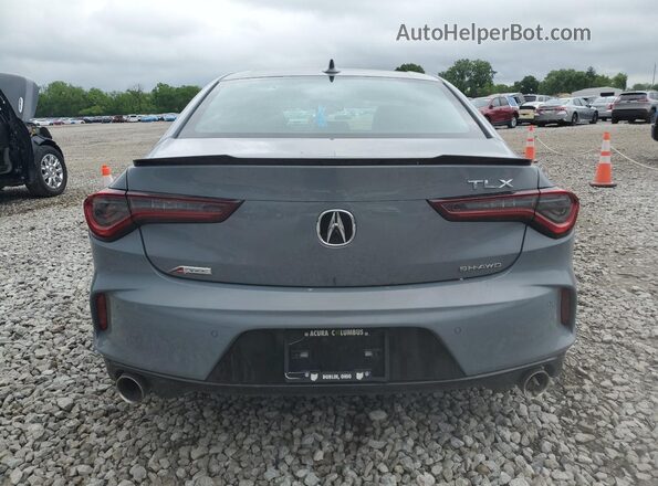 19UUB6F50SA001956 2025 ACURA TLX Gray Widok z tyłu