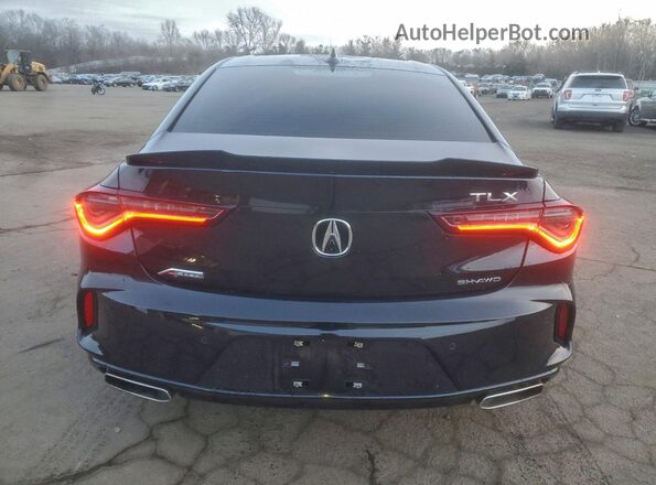 19UUB6F51PA005568 2023 ACURA TLX Черный Вид сзади