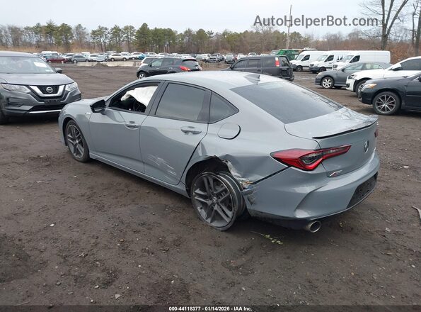 19UUB6F51SA001738 2025 ACURA TLX Серый Задняя левая четверть