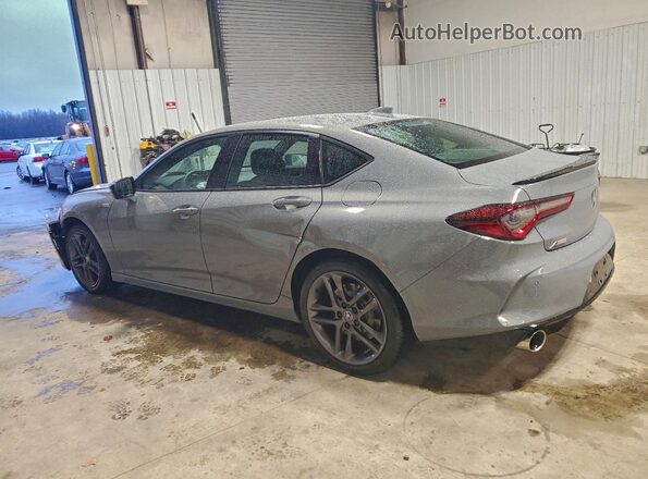 19UUB6F51SA003408 2025 ACURA TLX Gray Trasero izquierdo