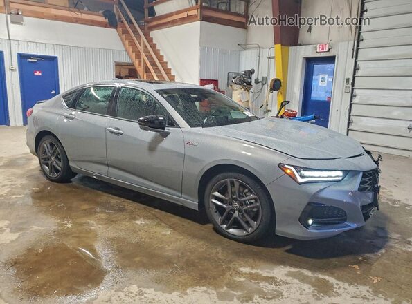 19UUB6F51SA003408 2025 ACURA TLX Gray Delantero derecho