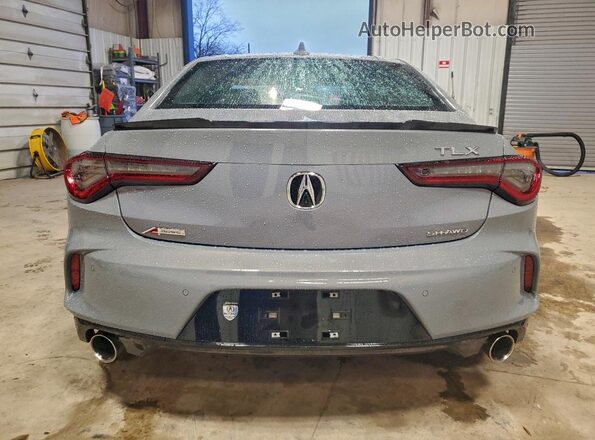 19UUB6F51SA003408 2025 ACURA TLX Gray Vista trasera