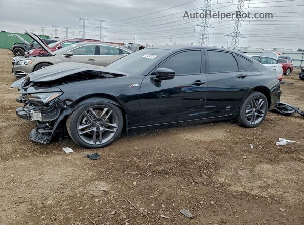 19UUB6F52SA003725 2025 ACURA TLX Black Przód lewy