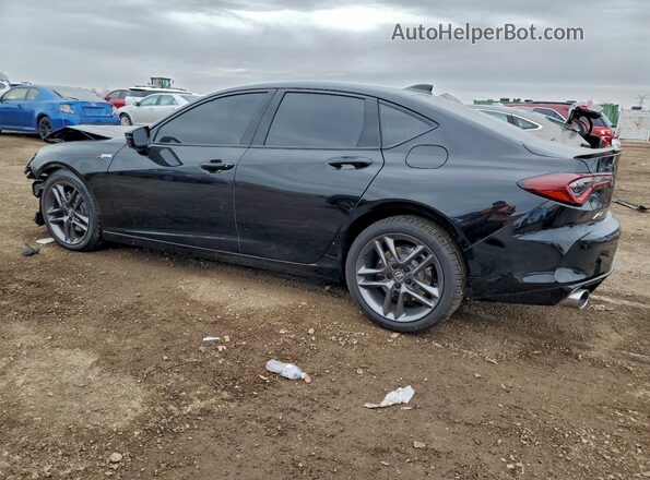 19UUB6F52SA003725 2025 ACURA TLX Black Tył lewy