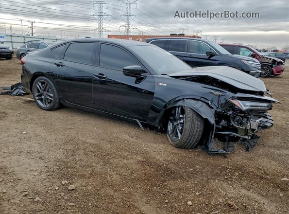 19UUB6F52SA003725 2025 ACURA TLX Black Przód prawy