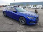 2021 Acura Tlx A-spec Package Blue vin: 19UUB6F55MA000532