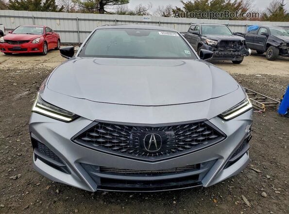 19UUB6F55MA009974 2021 ACURA TLX Серебряный Вид спереди