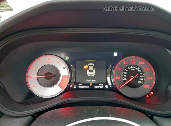 19UUB6F55MA009974 2021 ACURA TLX Серебряный Вид щитка приборов
