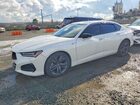 2022 Acura Tlx Tech A White vin: 19UUB6F55NA002346