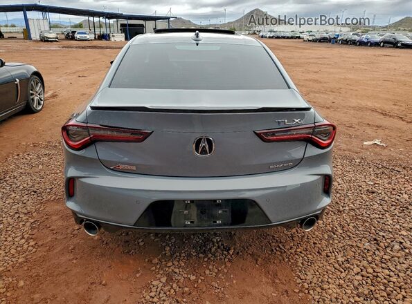 19UUB6F56SA000648 2025 ACURA TLX Gray Вид ззаду
