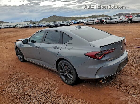 19UUB6F56SA000648 2025 ACURA TLX Gray Задня ліва чверть