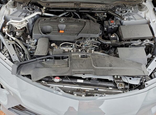19UUB6F56SA000648 2025 ACURA TLX Gray Вид задньої частини салону