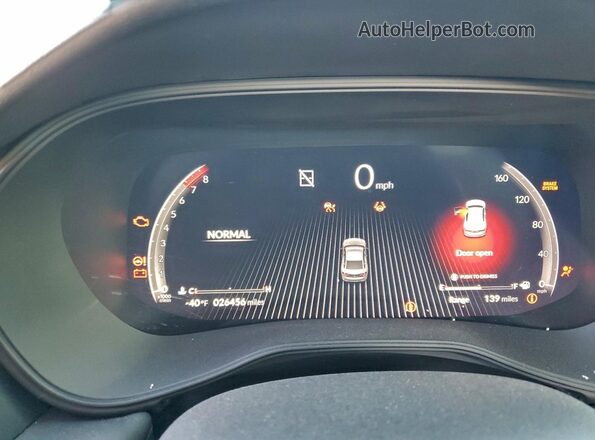 19UUB6F59SA000580 2025 ACURA TLX Черный Вид щитка приборов