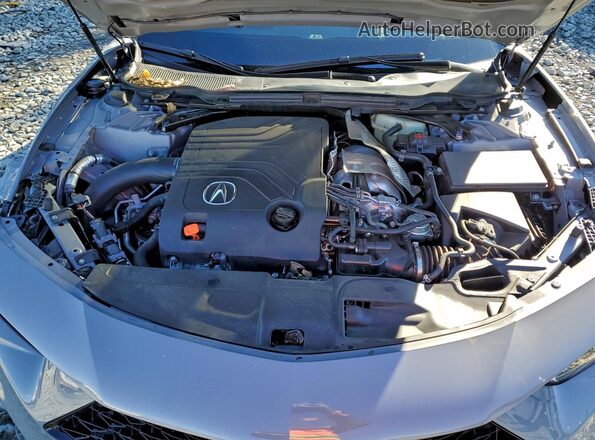 19UUB7F09SA000038 2025 ACURA TLX Gray Rear interior view