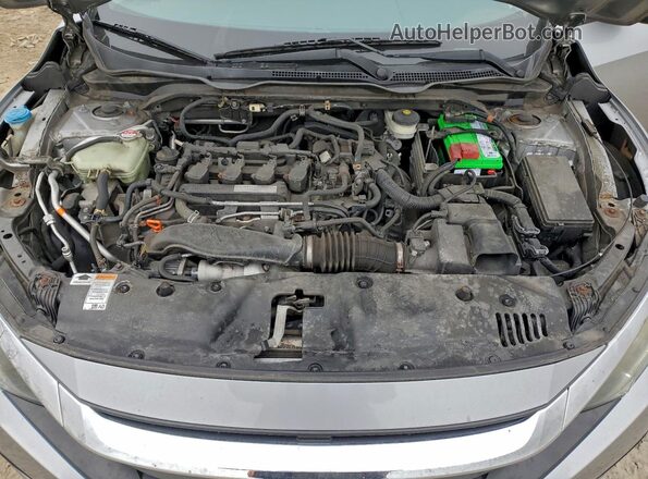 19XFC1F32GE222890 2016 HONDA CIVIC Серебряный Вид задней части салона