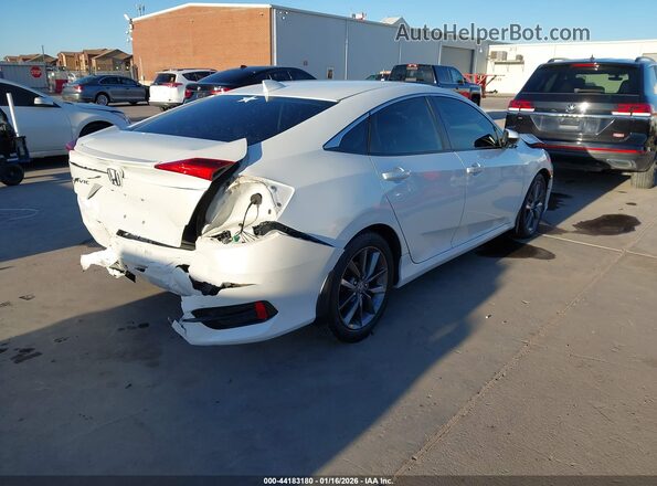 19XFC1F3XKE019030 2019 HONDA CIVIC Белый Задняя правая четверть