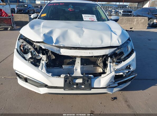 19XFC1F3XKE019030 2019 HONDA CIVIC Белый Вид задней части салона