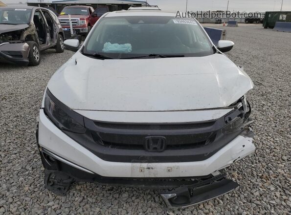 19XFC1F74ME001631 2021 HONDA CIVIC Белый Вид спереди