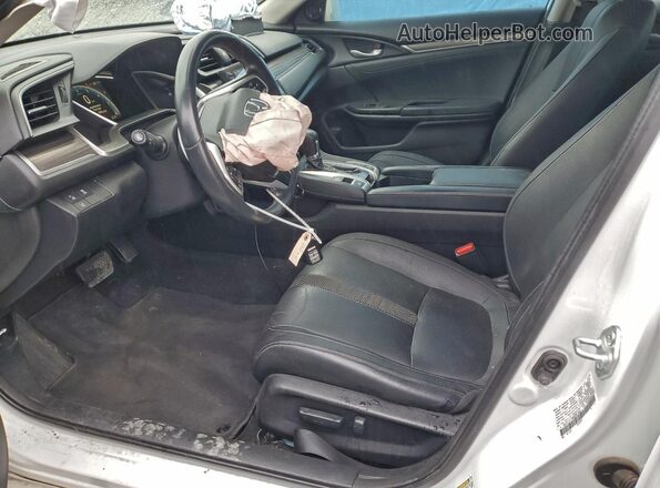 19XFC1F74ME001631 2021 HONDA CIVIC Белый Вид салона спереди