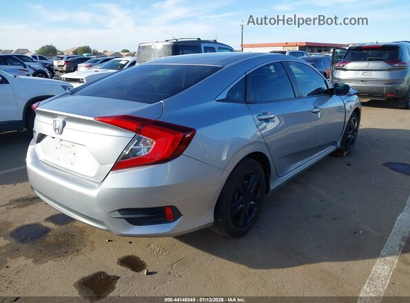 19XFC2F52HE053057 2017 HONDA CIVIC Серебряный Задняя правая четверть