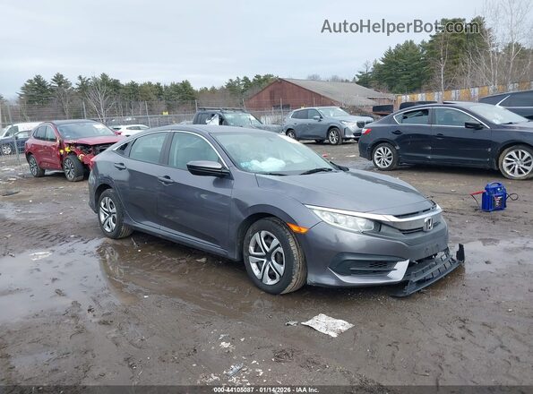 19XFC2F52JE203304 2018 HONDA CIVIC Серый Передняя правая четверть