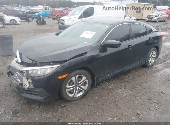 19XFC2F55JE041037 2018 HONDA CIVIC Black Przód lewy