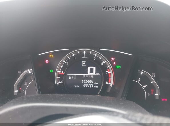 19XFC2F55JE041037 2018 HONDA CIVIC Black Widok tylnych siedzeń