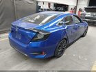 2020 Honda Civic Lx Синий vin: 19XFC2F66LE028325
