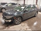 2017 Honda Civic Ex Синий vin: 19XFC2F77HE215024