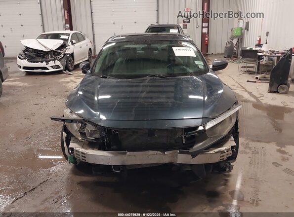 19XFC2F77HE215024 2017 HONDA CIVIC Синий Вид щитка приборов