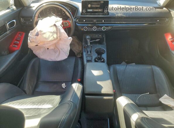 19XFL1H73NE008827 2022 HONDA CIVIC Charcoal Widok deski rozdzielczej