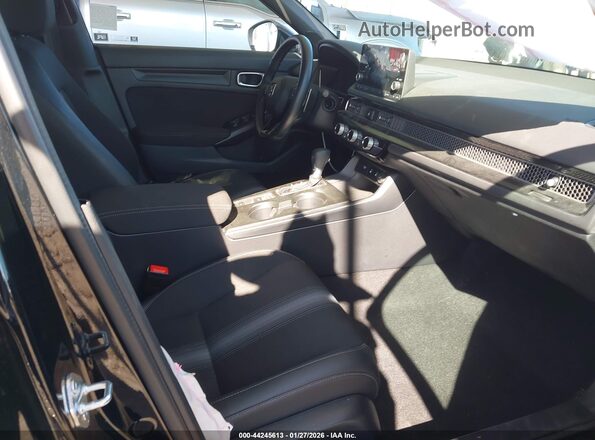 19XFL2H85SE010752 2025 HONDA CIVIC SEDAN Черный Вид салона спереди