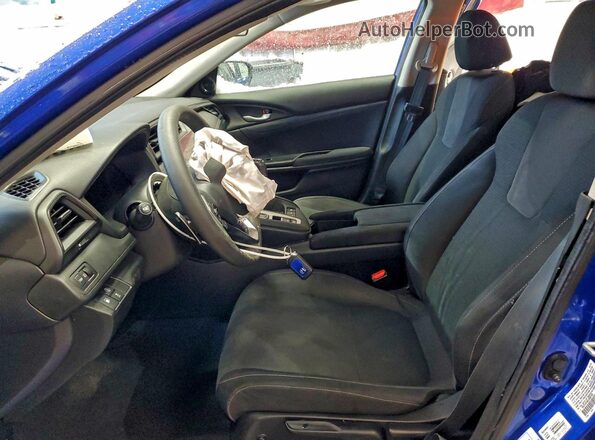 19XZE4F50LE005195 2020 HONDA INSIGHT Синий Вид салона спереди
