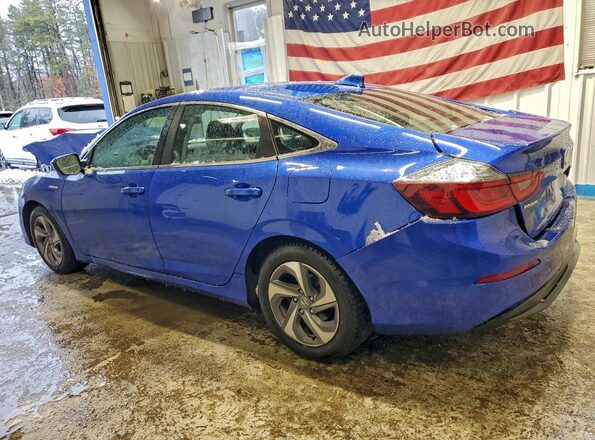 19XZE4F50LE005195 2020 HONDA INSIGHT Синий Задняя левая четверть