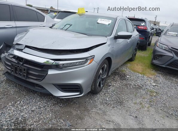 19XZE4F57NE008081 2022 HONDA INSIGHT Silver Przód lewy