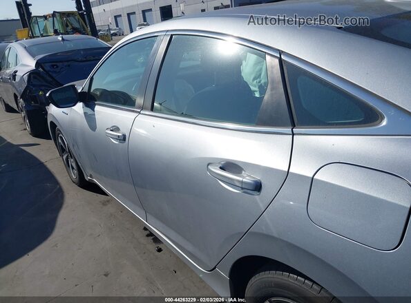 19XZE4F57NE008081 2022 HONDA INSIGHT Silver Widok wnętrza 360 stopni