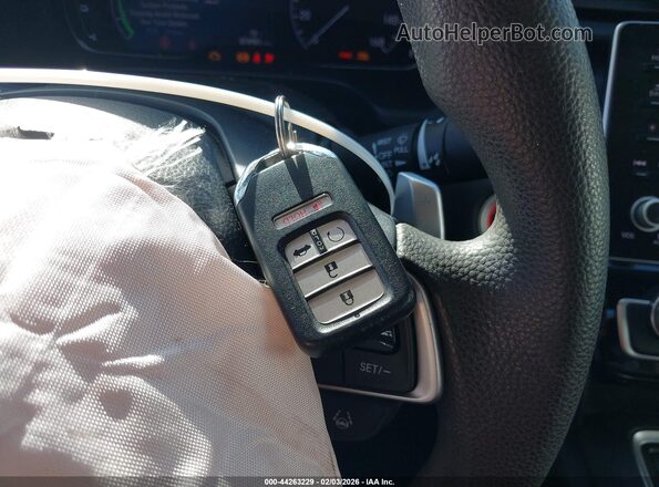 19XZE4F57NE008081 2022 HONDA INSIGHT Silver Widok deski rozdzielczej