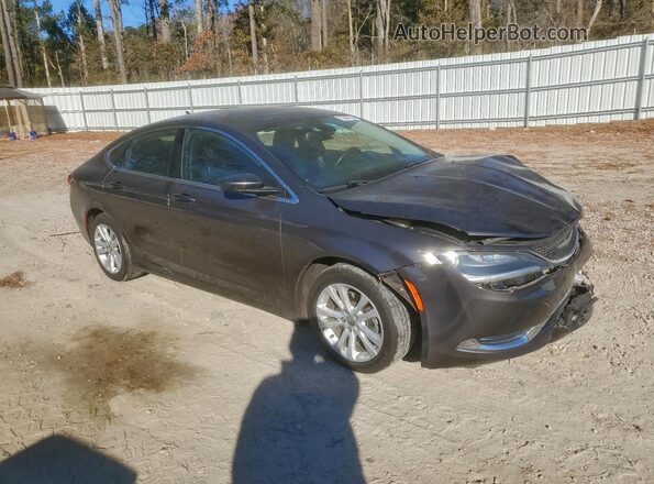1C3CCCAB0HN503309 2017 CHRYSLER 200 Угольный Передняя правая четверть