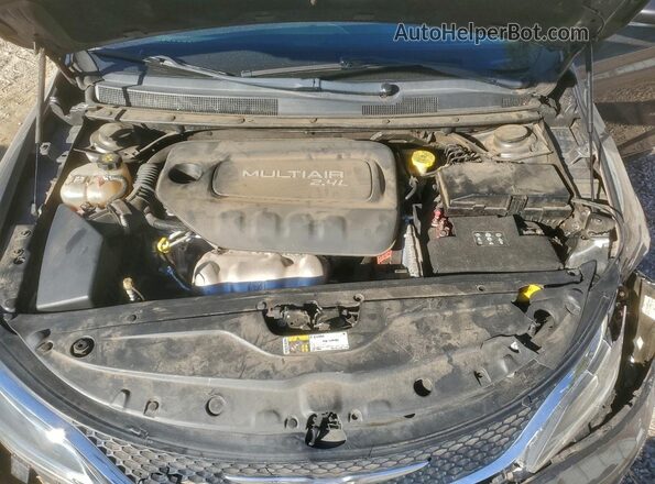 1C3CCCAB0HN503309 2017 CHRYSLER 200 Угольный Вид задней части салона