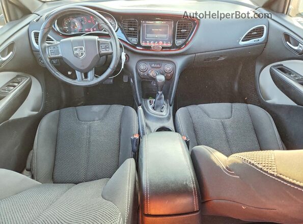 1C3CDFBB1GD540001 2016 DODGE DART Gray Вид панелі приладів