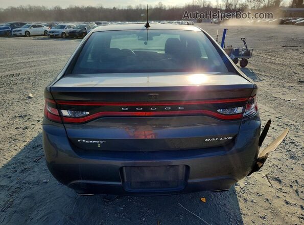 1C3CDFBB1GD540001 2016 DODGE DART Gray Вид ззаду
