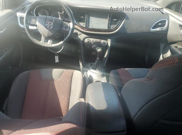1C3CDFBB6GD505552 2016 DODGE DART Black Widok deski rozdzielczej