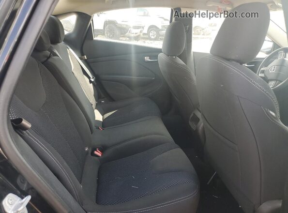 1C3CDFBB9GD689790 2016 DODGE DART Black Rear seats view