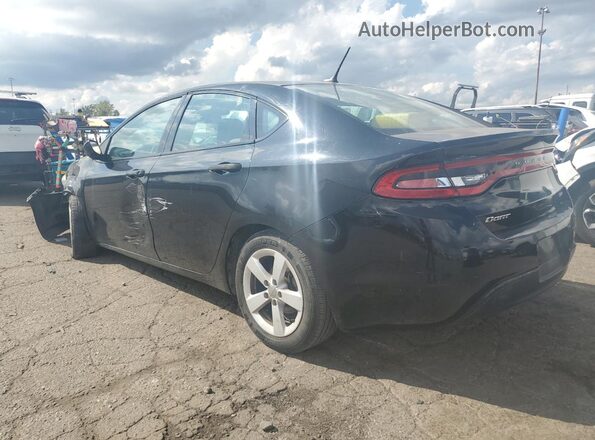 1C3CDFBB9GD689790 2016 DODGE DART Black Rear left