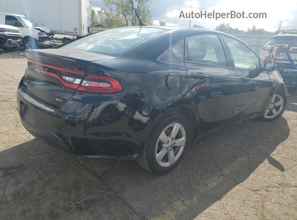 1C3CDFBB9GD689790 2016 DODGE DART Black Rear right