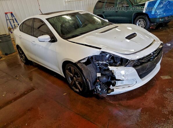 1C3CDFEB8GD701102 2016 DODGE DART White Առջևի աջ