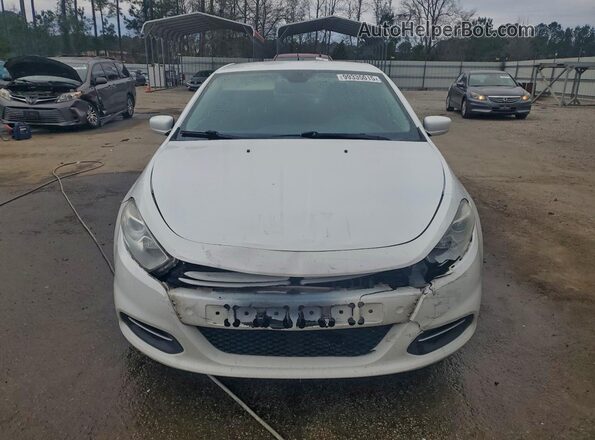 1C3CDFFA9GD820380 2016 DODGE DART Белый Вид спереди