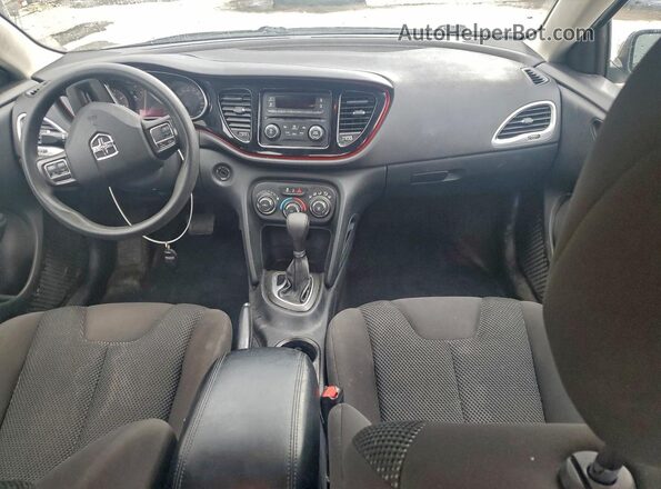 1C3CDFFA9GD820380 2016 DODGE DART Белый Вид панели приборов